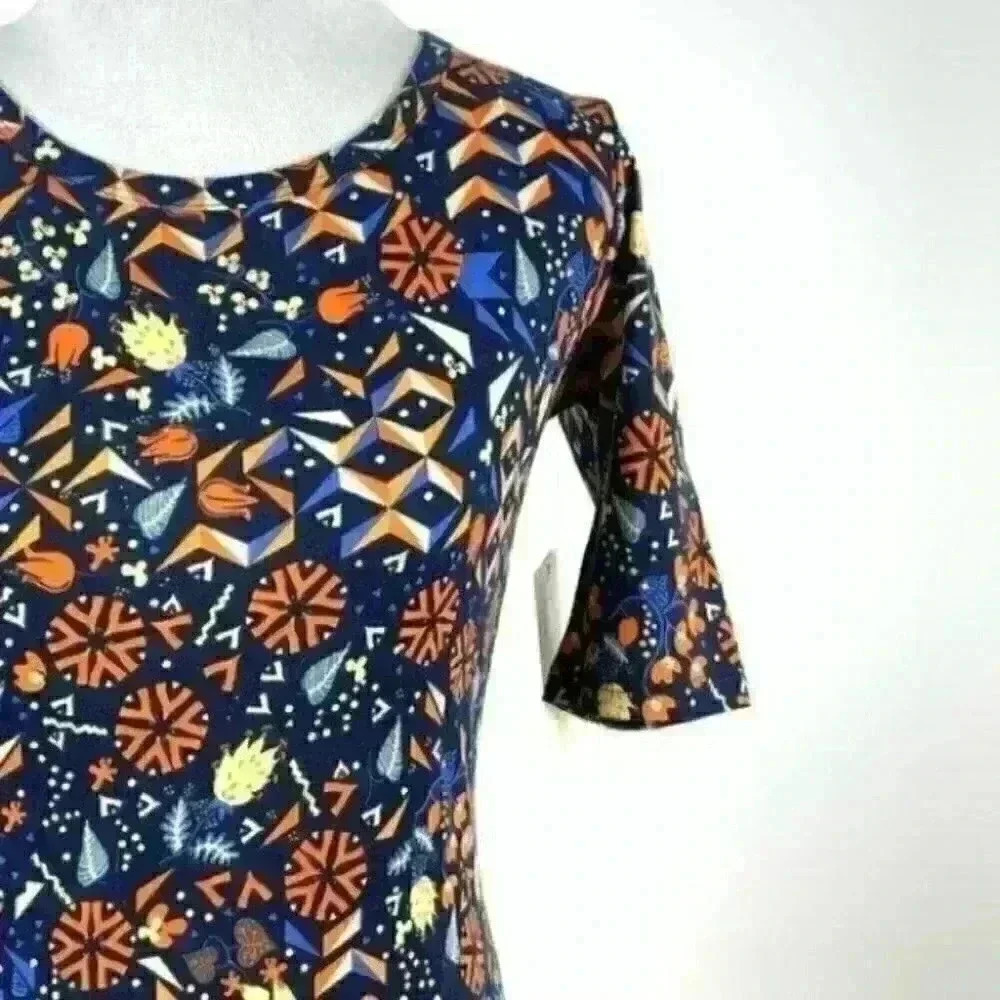 Lularoe Julia dress size XXS 00-0 floral pencil - Picture 2 of 11